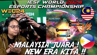 MALAYSIA VS PHILIPPINES GRAND FINAL MATCH 2 IESF WEC 2024 [upl. by Eiramlatsyrc909]