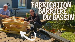 ep4 DIY fabriquer une barrière en bois [upl. by Ahseinad]