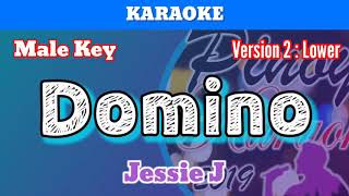 Domino by Jessie J Karaoke  Male Key  Lower [upl. by Bel]