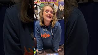 I met Corina Boettger sailormoon sailormooncosmos voiceactor voiceacting [upl. by Eirek]