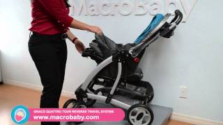 MacroBaby  Graco Quattro Tour Reverse Travel System [upl. by Andonis618]