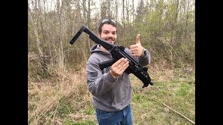 CZ Scorpion Evo 3 Gear Head Works Tailhook Adapter Review [upl. by Fransen]