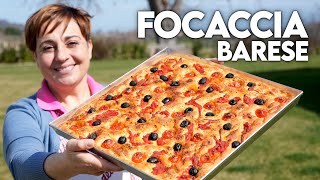 FOCACCIA BARESE Ricetta Facile  Fatto in Casa da Benedetta [upl. by Doggett433]