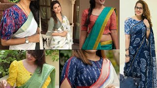 Amazing Office Wear Blouse Designs 2023  Saree Blouse Designs blousedesigns 2023 [upl. by Akenahc900]