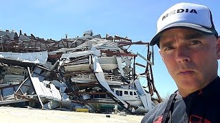 Boat Marina DESTOYED By Hurricane Ian in Placida Florida [upl. by Leasia66]