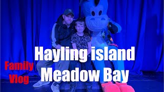 Hayling island holiday park meadow bay weekend vlog [upl. by Boccaj]