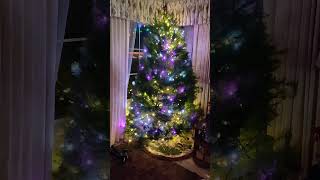 Christmas Twinkly tree lights demo twinkly [upl. by Letitia]