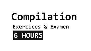 compilation cours complet exercice amp examen Transformation minimisation Grammaire SMI S5 [upl. by Mirabel]