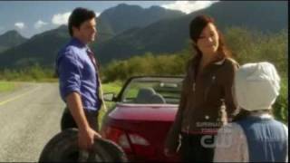 Smallville  10x01  Lazarus  Lois accepts Clarks secret  Chloe sees her fate [upl. by Gnot]