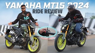 Yamaha MT15 2024  Tamil Ride Review  New Updates 🔥 [upl. by Lalise490]