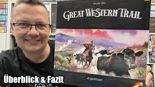 Great Western Trail Argentinien eggertspiele  asmodee  Teil 2  Überblick und Fazit [upl. by Nylra]