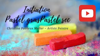 initiation pastel gras pastel sec [upl. by Ainud]