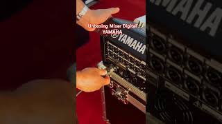 Unboxing Mixer Digital YAMAHA [upl. by Yesoj]