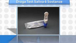 Droga Test Saliva Test Antidroga Saliva Screen OFD [upl. by Tham659]