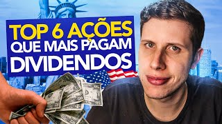 Ações que mais pagam dividendos na bolsa americana [upl. by Skerl926]