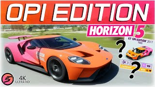 How To Get OPI EDITION Ford GT in Forza Horizon 5 RAREST CAR Ford GT OPI Edition EXPLAINED IN DETAIL [upl. by Leonerd]