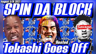 📢Tekashi Goes Up In His Debut On Clubhouse With Wack 100 Akademiks 21 Savage Goes Left👀 [upl. by Uahsoj]