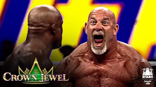 Goldberg and Bobby Lashley head to war WWE Crown Jewel 2021 WWE Network Exclusive [upl. by Prior769]