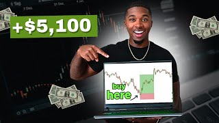 Joovier Makes 5100 Day Trading Using This CRAZY Strategy [upl. by Aisemaj]