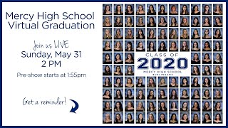 Mercy High School Graduation 2020 [upl. by Amalbena595]