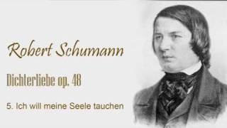 Schumann  Dichterliebe op48  no5wmv [upl. by Odnanreh]