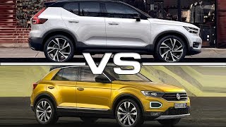 2018 Volvo XC40 vs 2018 Volkswagen TRoc [upl. by Coulter]