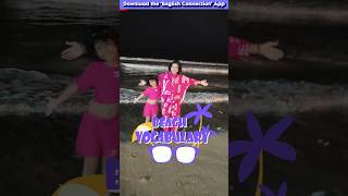 Beach ⛱ Related Vocabulary  Kids English Practice  Adi Keshari Connection shorts [upl. by Macy]