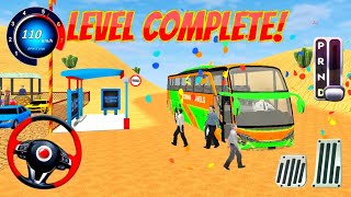 New City Bus Coach Driving Games  Best Bus Driving 3D Game  Bus Game  Android Gameplay [upl. by Adnuahsar]