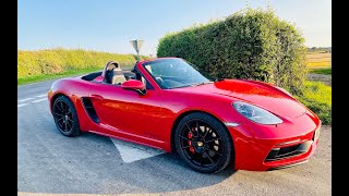 Porsche 718 Boxster GTS 40 review Is this the greatest Boxster ever [upl. by Amsirhc]