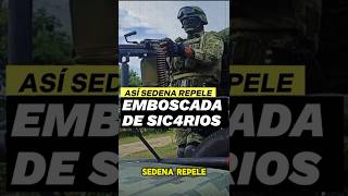 😱 ¡Así Repelen la EMBOSCADA los SOLDADOS MEXICANOS 😱 “De Sicarios”🇲🇽☠️shorts mexico military [upl. by Chud]