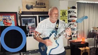 The Germs  Lexicon Devil  Guitar cover  From their only album GI [upl. by Ammann]