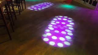 MOVING DISCO FLOOR LIGHTS [upl. by Hamimej]