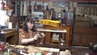 Violin Adventures 205 2 1800s Violin Repairs C Macomber Violin Maker [upl. by Porett161]