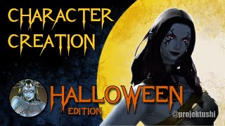 FFXIV Endwalker quotRaven Hexquot 🧝‍♀️ Elezen Duskwight Female 🦇 Halloween Character Creation Guide [upl. by Mcnelly]