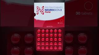 NEUROBION Forte tablets Honest Review 😳😳😳 shorts neurobionforte [upl. by Arrait]