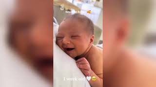 First day on earth amp New born baby first cry baby newborn mom cute preciousmoments newborncry [upl. by Tearle]