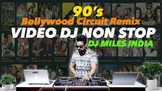 90s Bollywood Circuit Remix  Video DJ  Bollywood Circuit House  Dj Mix [upl. by Perlie]