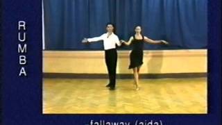 Rumba dance steps 28 Fallawayaida [upl. by Niveek155]