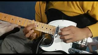 Stevie wonder  Contusion Guitar solo cover [upl. by Ocimad]