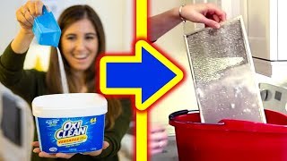 15 Brilliant Uses For OxiClean 🙌 Cleaning Tips amp DIY Recipes [upl. by Engleman]