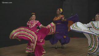 Ballet Folklórico dance studio in Mesa shares Mexican tradition during Hispanic Heritage Month [upl. by Oelc390]