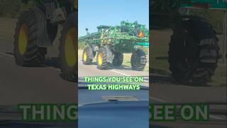 Things you see on Texas Highways shortvideos viralvideos farming [upl. by Claudelle]