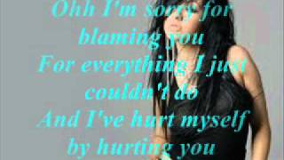 Hurt  Cristina Aguilera  Lyrics on screen [upl. by Ettennahs]