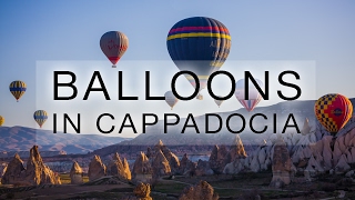 Balloons in Cappadocia Turkey [upl. by Zetrok]