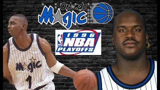 ShaqPenny Hardaway Highlights 1996 NBA Playoffs [upl. by Sehcaep]