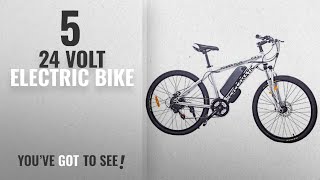 24 Volt Electric Bicycles Cyclamatic Power Plus CX1 Electric Mountain Bike with LithiumIon Battery [upl. by Nidraj]