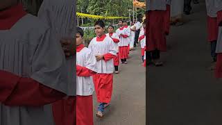 Corpus Christi public Eucharistic Procession Agrar Bantwal  ಕೊಂಪ್ರಿಚೊ ಪುರ್ಶಾಂವ್ [upl. by Wooldridge]