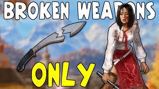 Can you beat DEAD ISLAND with only Broken Weapons [upl. by Ibrad]