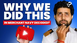 Why We Started Merchant Navy Decoded for Sailors [upl. by Assennej941]