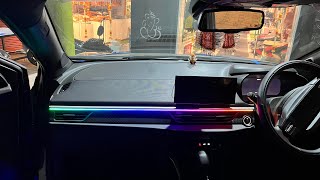 Tata Nexon 2024 Ambient light  Tata Nexon Led Foot Step  newnexon nexon2024 [upl. by Airamanna]